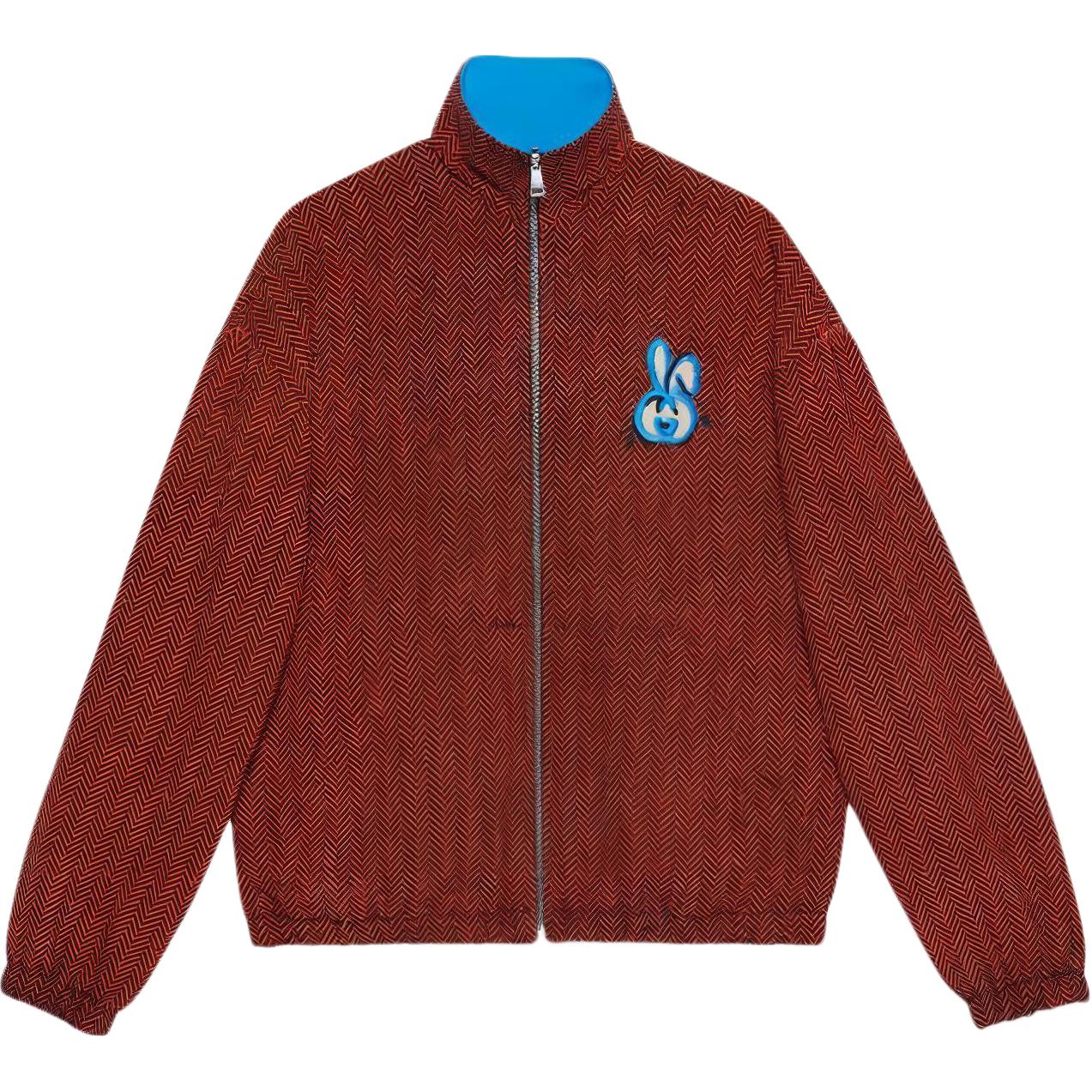 【Previous Season】reversible logo-appliqué jacket