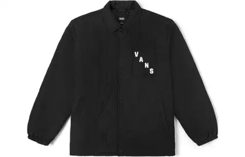 Vans Jackets Men's Black Crew Neck Moderate Workwear