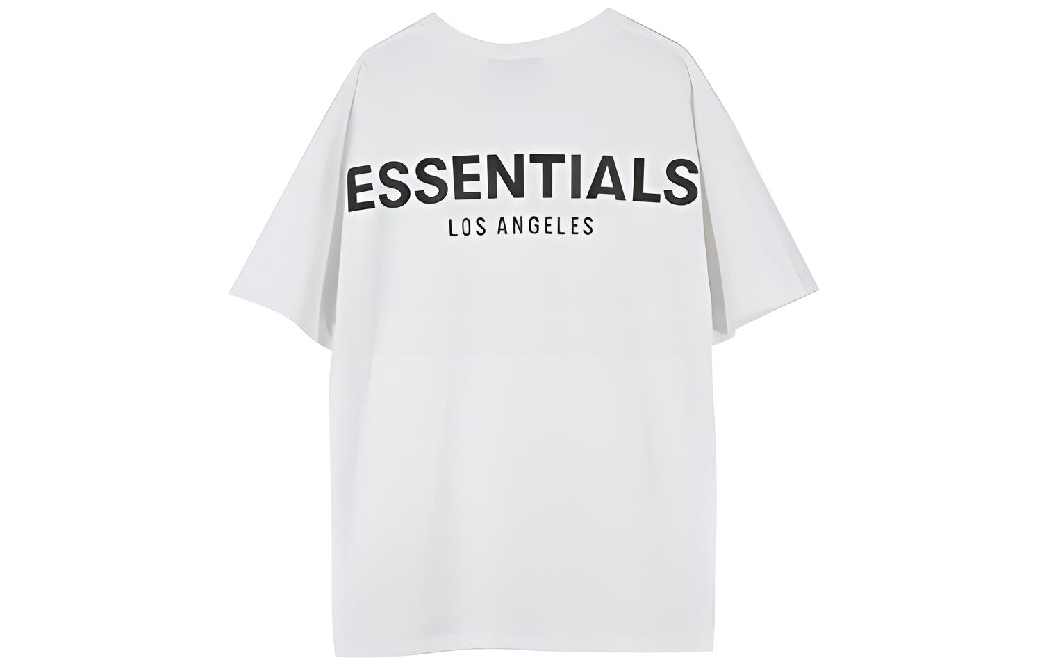 Футболка Fear of God Essentials SS20 LA Tee (белая) — фото 1
