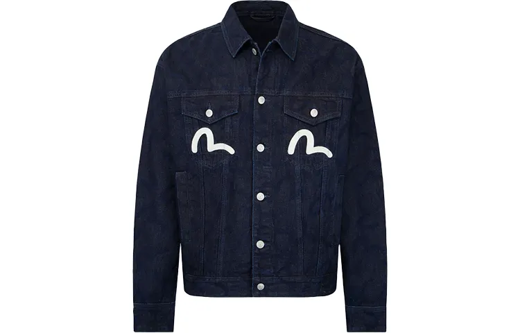 EVISU FW22 Jacket Men's Denim Blue