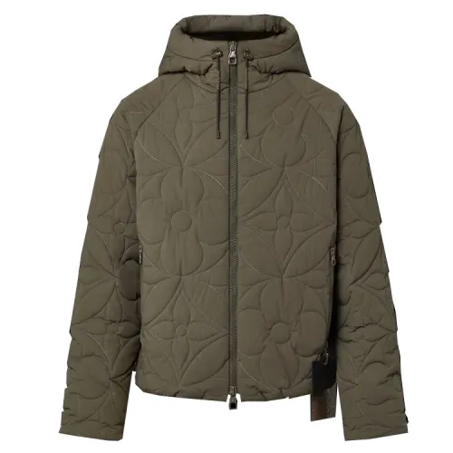 LOUIS VUITTON Lvse Flower Quilted Hoodie Jacket