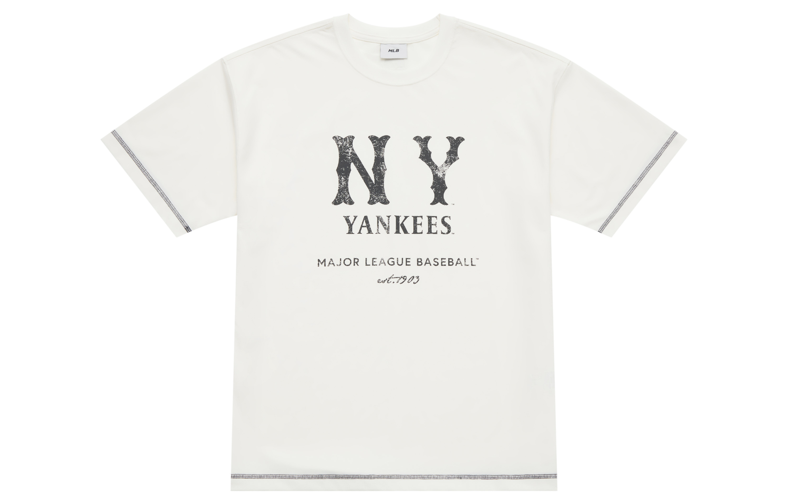 Футболка MLB NY Yankees Coopers (слоновая кость)