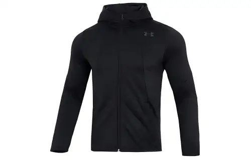 Under Armour Jackets Men's Black Hooded Moderate Other