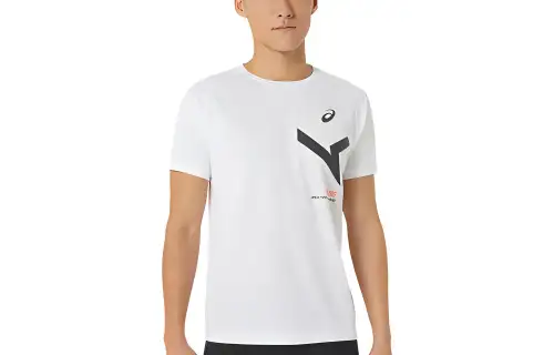 ASICS AIM Dry T Shirt Men's White