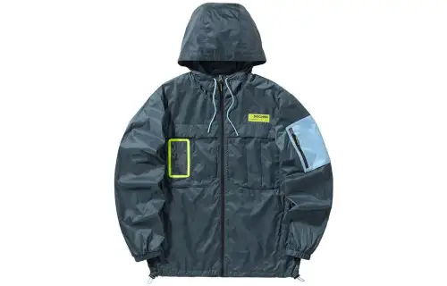 Skechers Jackets Men's Dark Slate Hooded Moderate Other