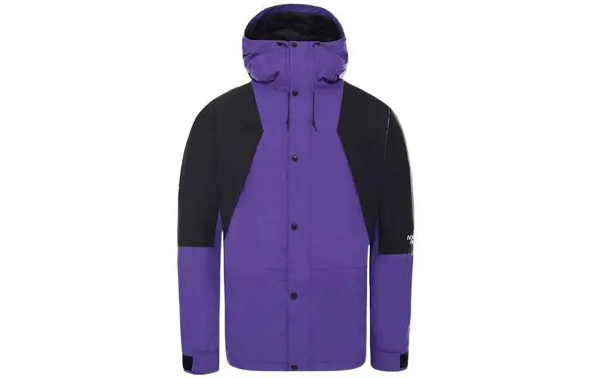 THE NORTH FACE Jackets Men's Purple Hooded Moderate Other