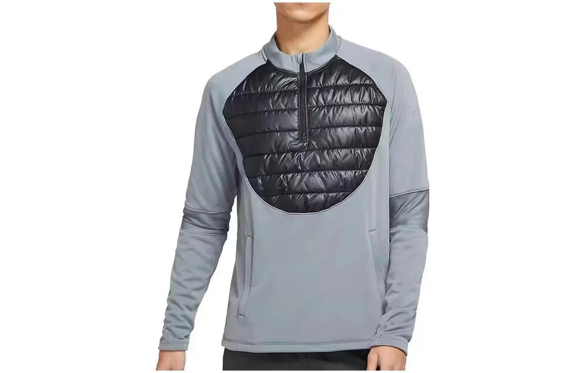Nike Jackets Men's Gray Stand Collar Moderate Other