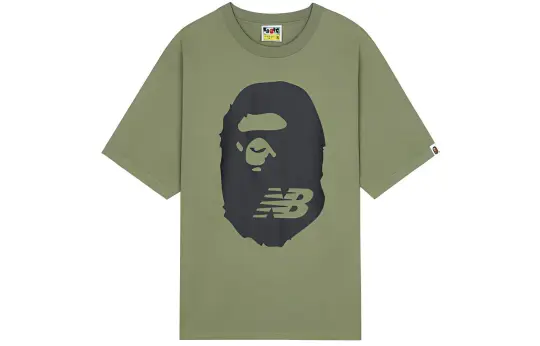 New Balance x A BATHING APE T Shirt Men's Green