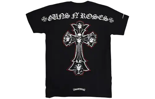 Chrome Hearts Guns N' Roses pocket T-shirt