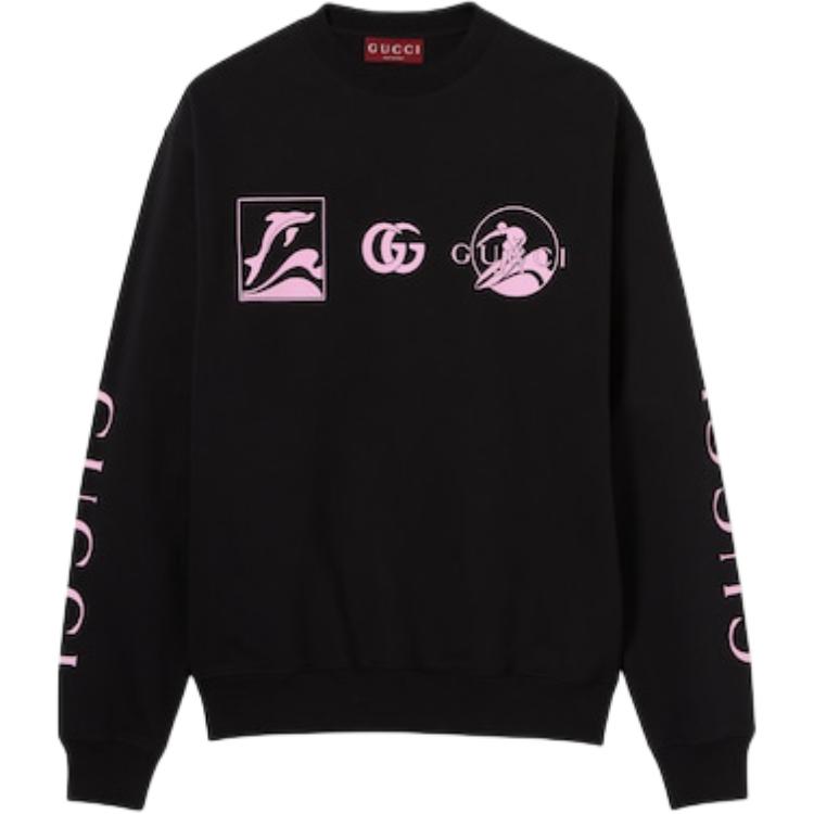 Мужской свитшот Gucci SS25 (черный)