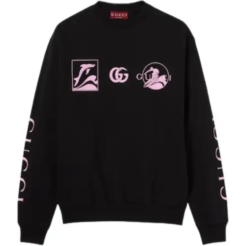 Gucci printed crew-neck sweatshirt
