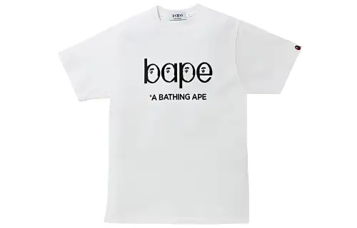 A BATHING APE T Shirts Unisex Crew Neck Moderate Straight Fit