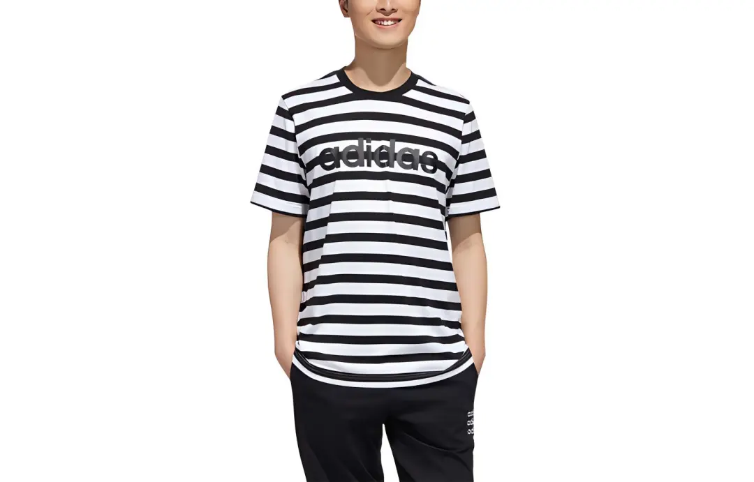 Adidas Neo Straight T-Shirt Men's Black