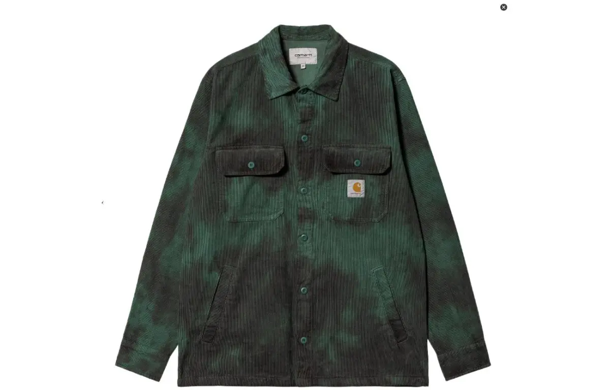 Carhartt WIP SS23 CHROMO Shirt Jacket Men's Green