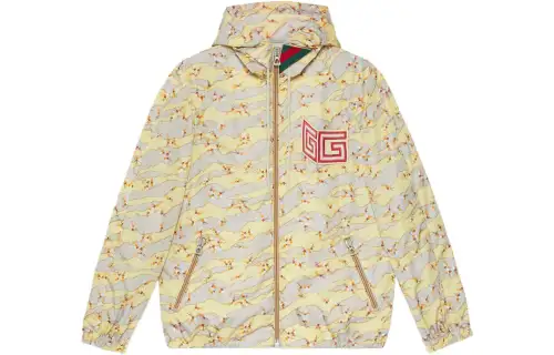 GUCCI Gg Patch Windbreaker