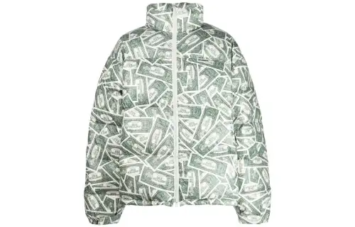 Vetements Million Dollar Graphic print Puffer Jacket