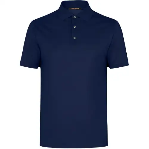 LOUIS VUITTON Polo Shirt Men's Black
