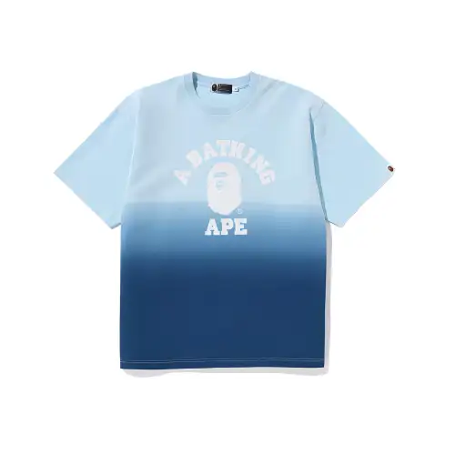 Bape College Gradation Relaxed Fit Tee