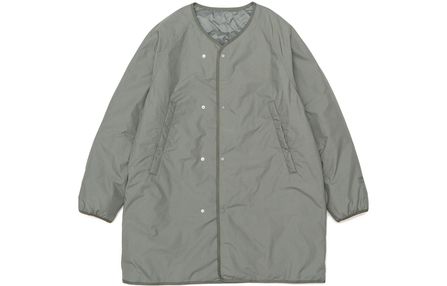 Мужская куртка nanamica REVERSIBLE DOWN COAT (черная)