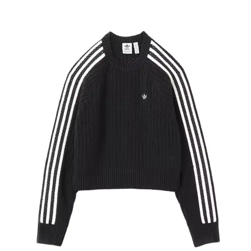 Adidas Originals ADICOLORKNITTED Sweatshirt Unisex Black