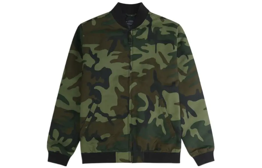 Levi's Jackets Men's Green Baseball Collar Moderate Other