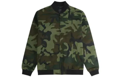Levi's Jackets Men's Green Baseball Collar Moderate Other