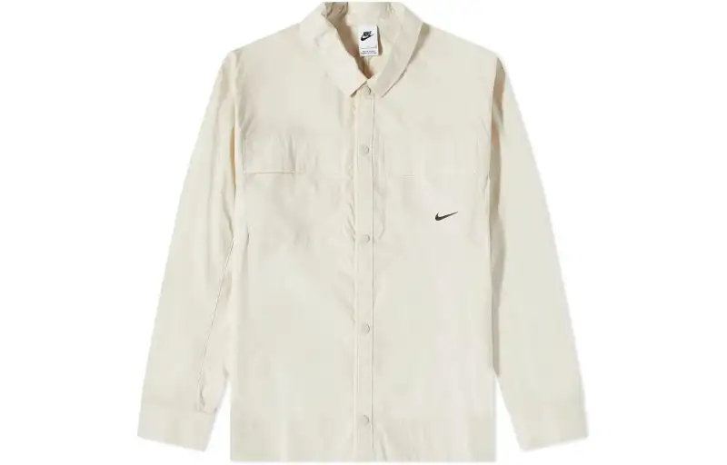 Nike Jackets Men's White Lapel Moderate Other