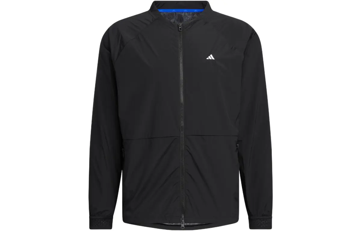 Adidas Jackets Men's Black Stand Collar Moderate Other