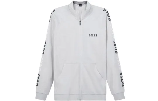 HUGO BOSS Jackets & Coats Men's Light Gray