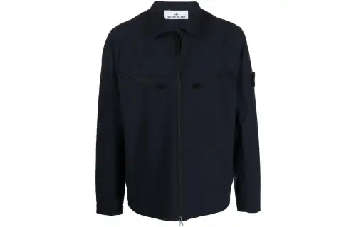 STONE ISLAND LIGHT SOFT SHELL R Jackets & Coats Men's Marine Blue