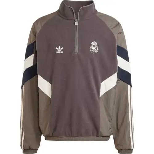 Adidas Originals Real Madrid Sweatshirt Men's Carbon Gray