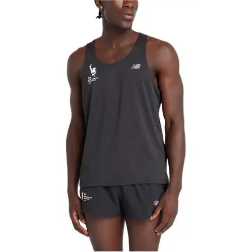 New Balance NYC Marathon Athletics Tank Top Men's Black