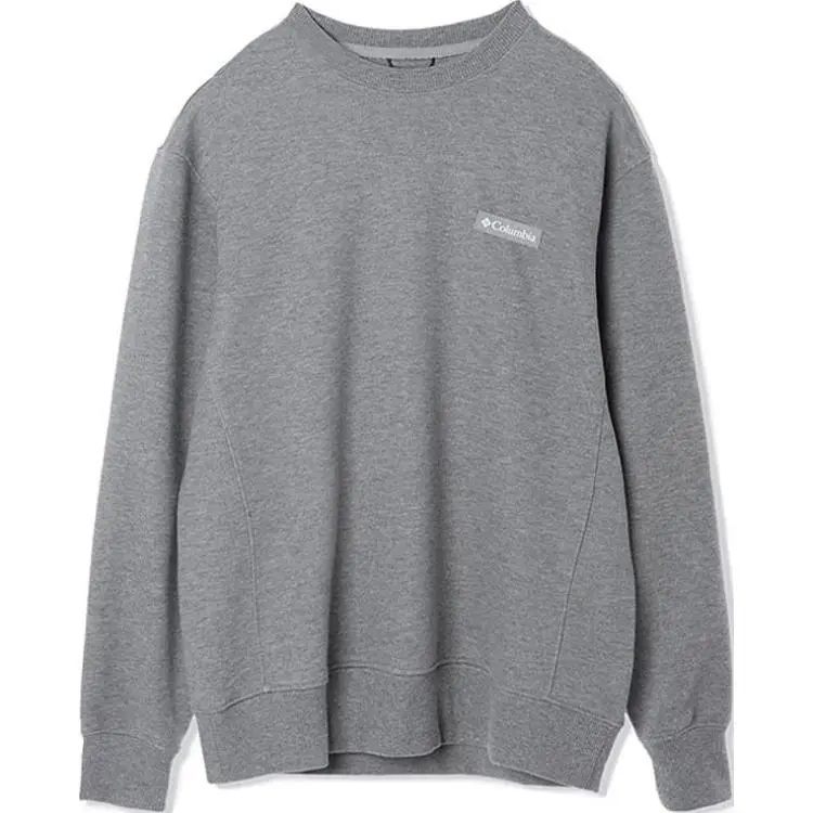 Columbia Sweatshirts Men's Gray Crew Neck Moderate Regular