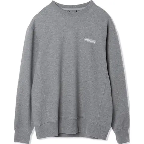 Columbia Sweatshirts Men's Gray Crew Neck Moderate Regular
