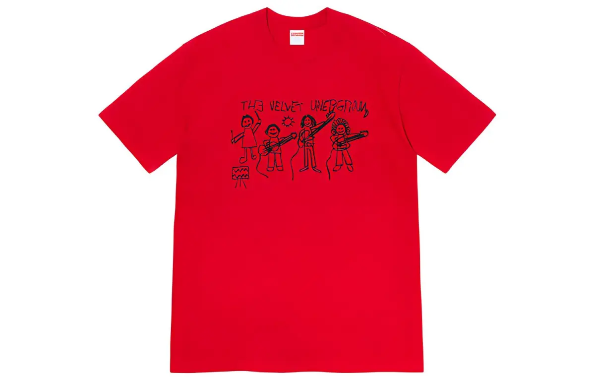 Supreme The Velvet Underground Drawing Tee