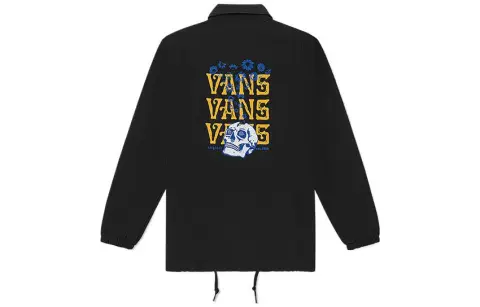 Vans Jackets Men's Black Lapel Moderate Other