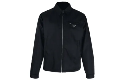 PRADA Jackets & Coats Men's Black