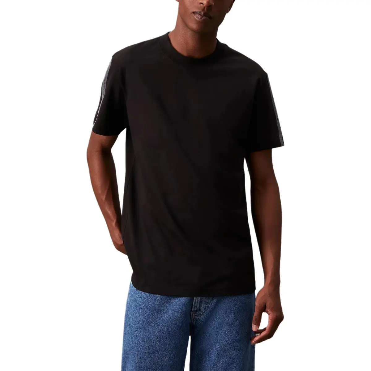 CALVIN KLEIN T Shirt Europe Version Men's Black
