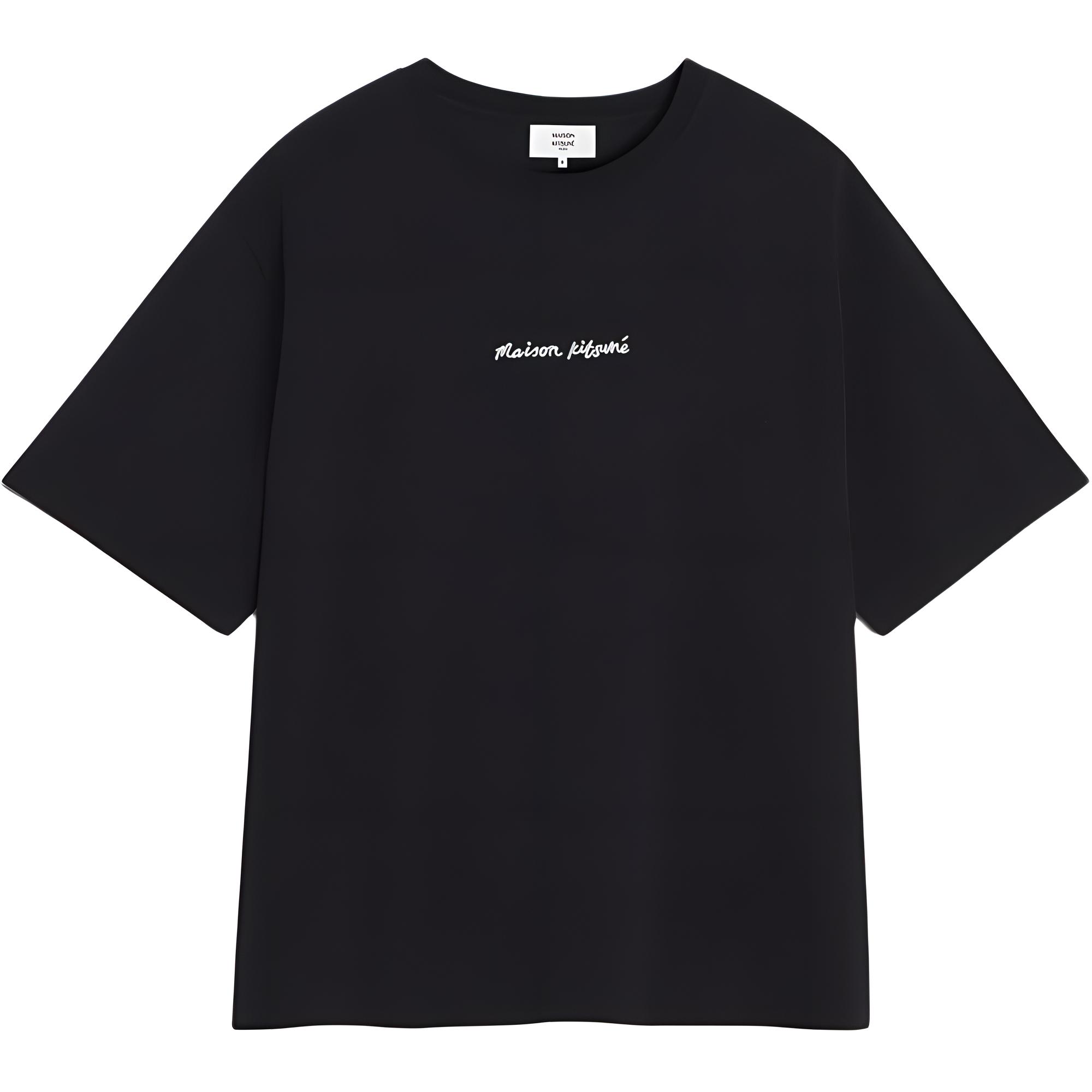 Мужская футболка Maison Kitsune SS25 T (черный)