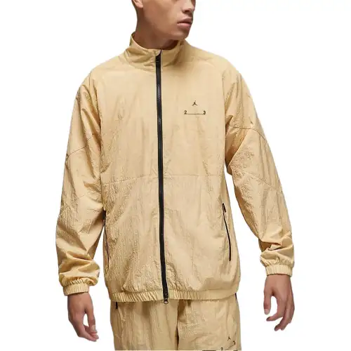 Jordan 23 Jackets Men's Yellow Stand Collar Moderate Other
