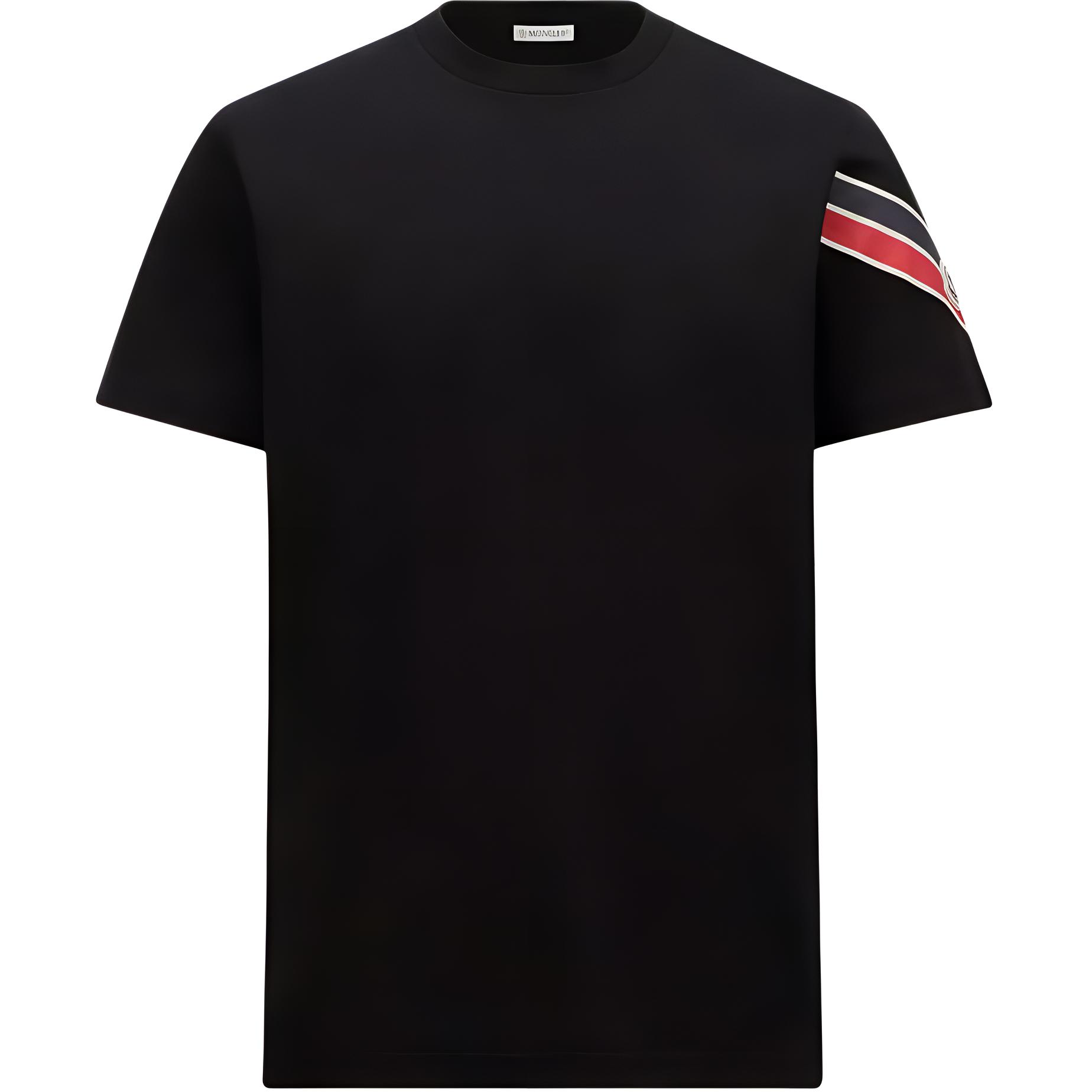 Мужская футболка Moncler FW24 T (черная)
