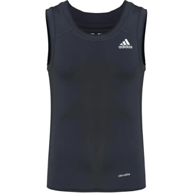 Adidas Tank Tops Men's Black Crew Neck Moderate Other