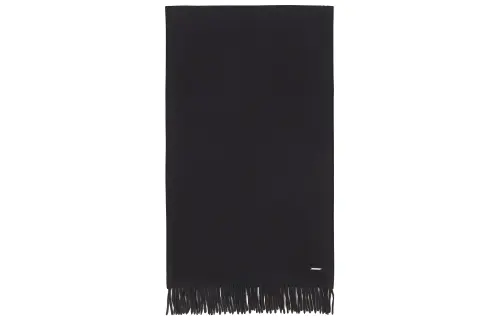 Loro Piana Knit Scarves Unisex Black