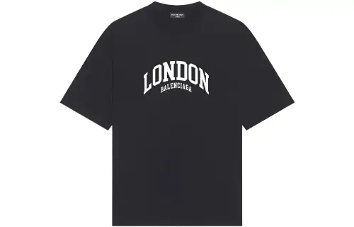Balenciaga Cities London Medium Fit T Shirt