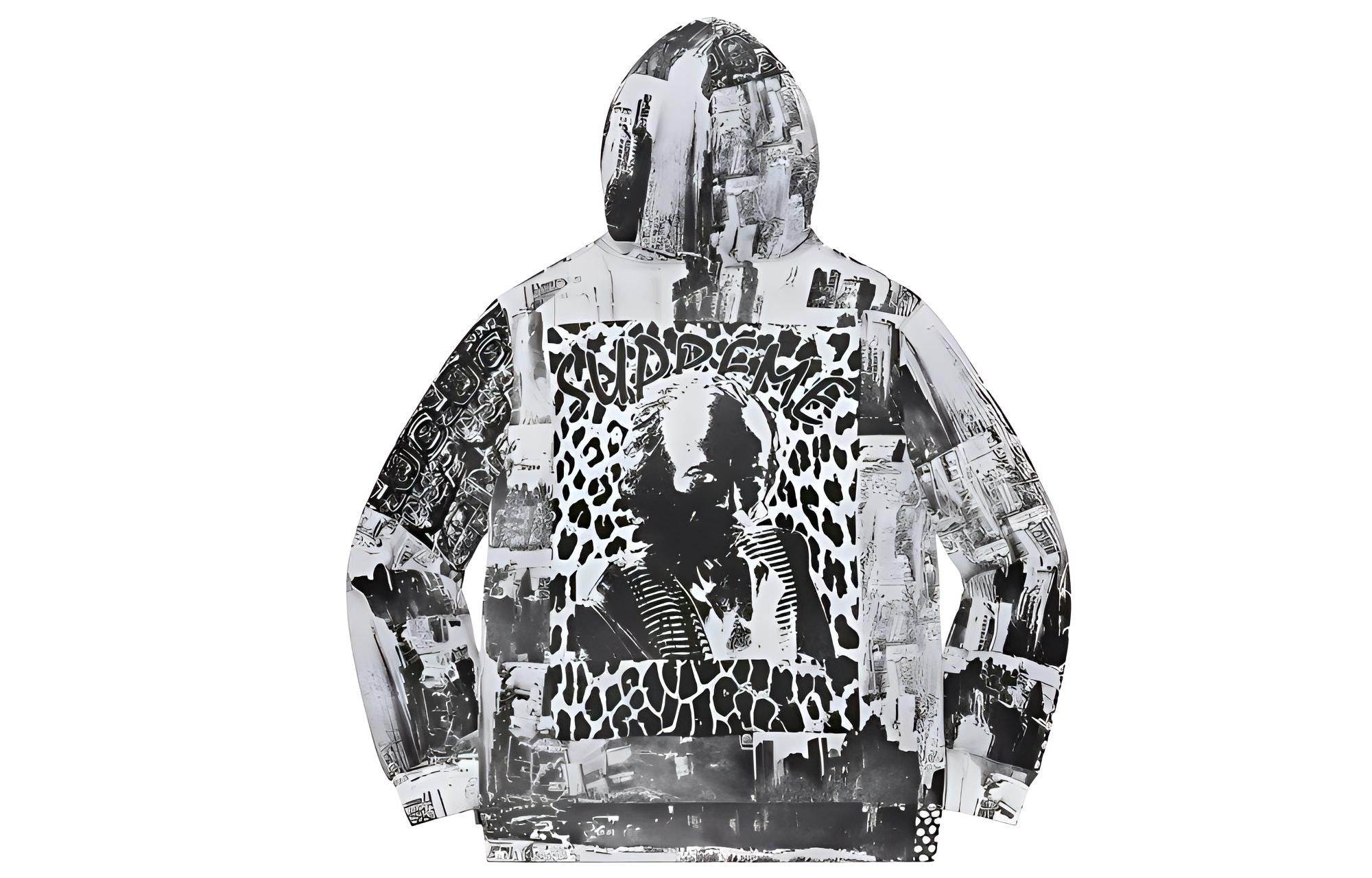 Худи Supreme SS20 Week 1 Miles Davis Hooded Sweatshirt (черная) — фото 2