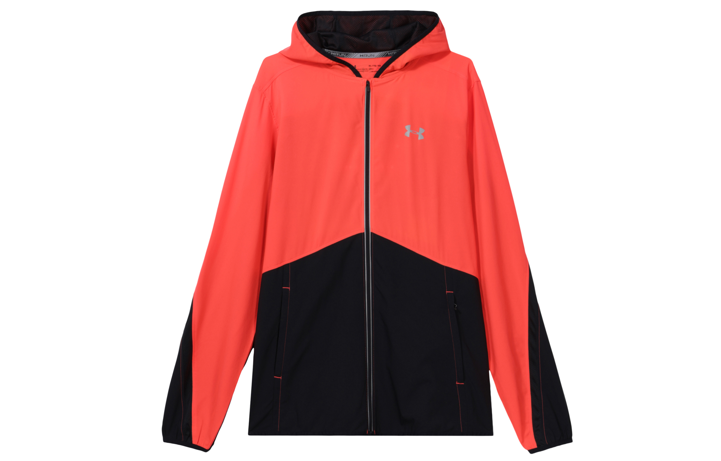 Under Armour Launch Jackets Men's Red Hooded Moderate Other