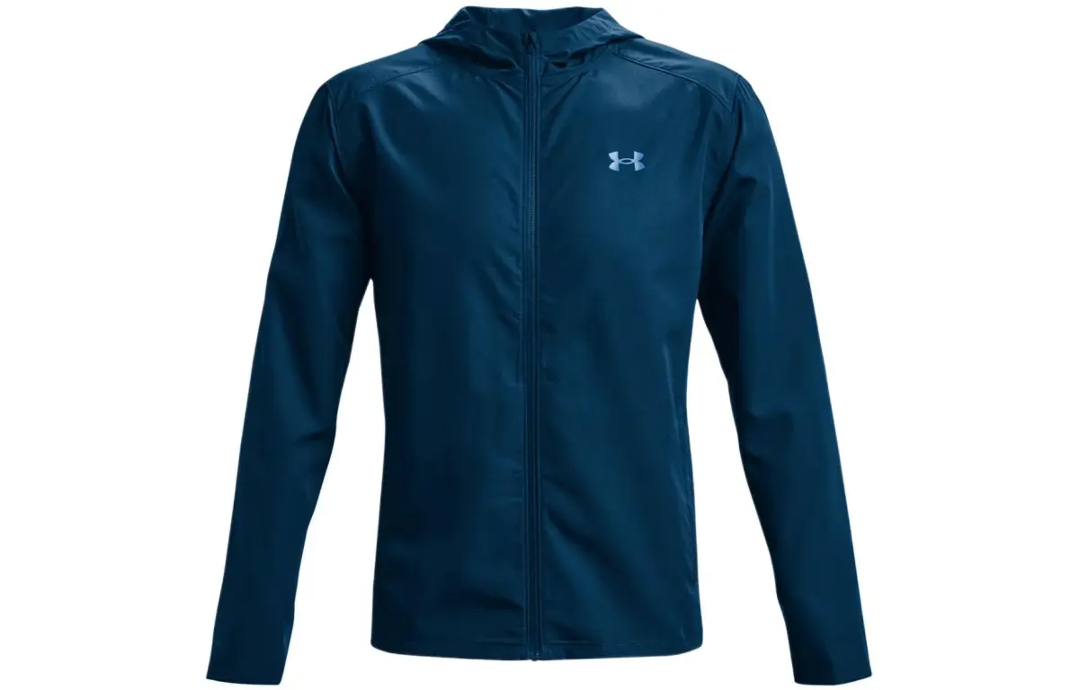 Under Armour Rain Jackets Men's Blue Hooded Moderate Other