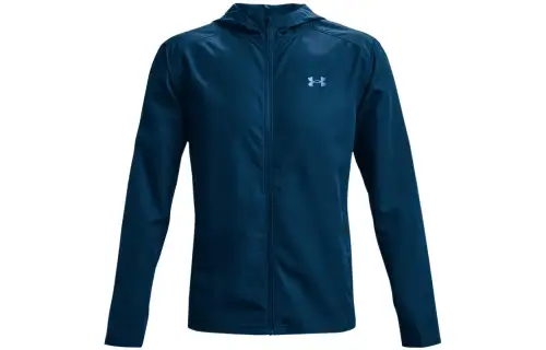 Under Armour Rain Jackets Men's Blue Hooded Moderate Other