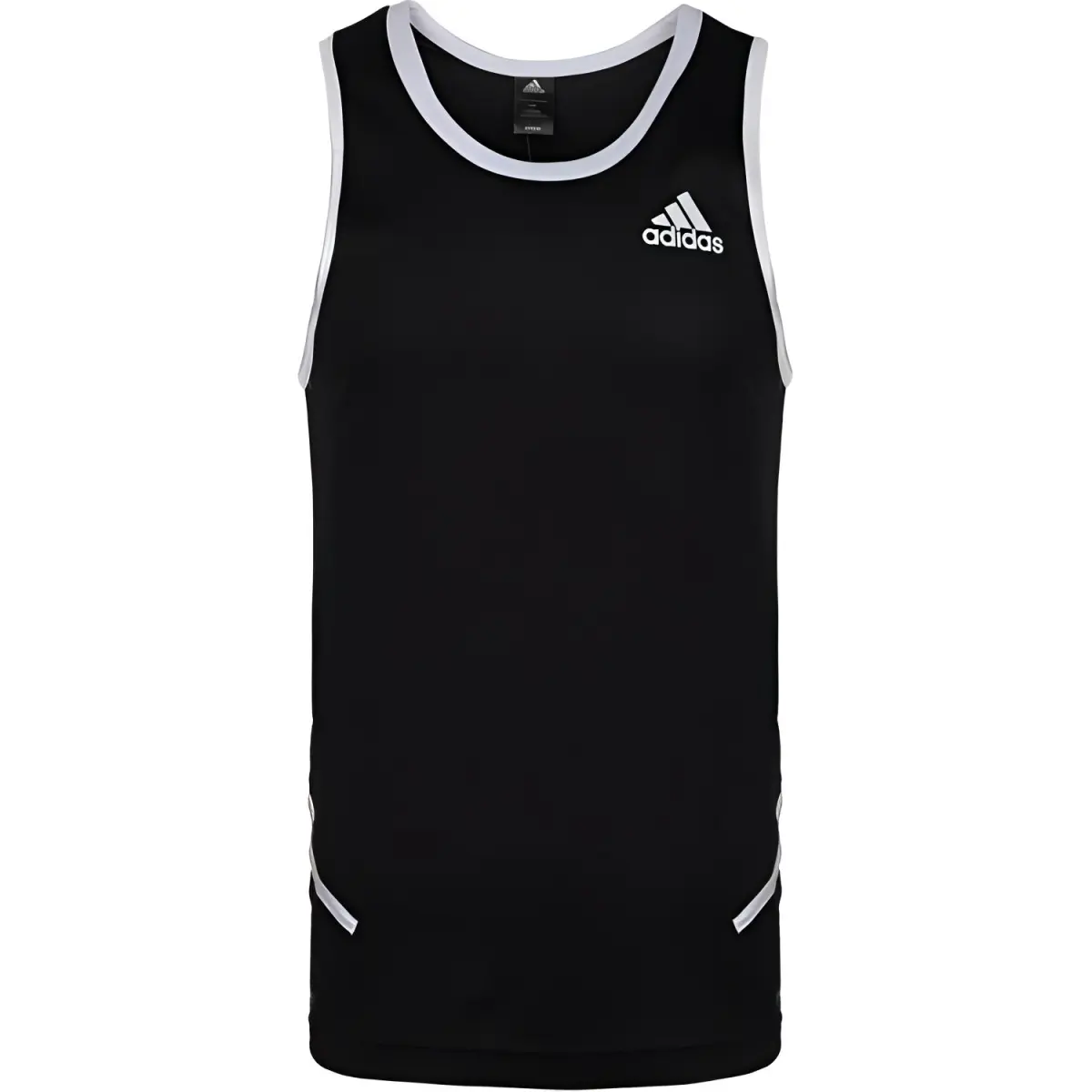Adidas Tank Tops Men's Black Crew Neck Moderate Other