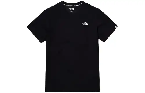 THE NORTH FACE T Shirts Unisex Black Crew Neck Moderate Straight Fit